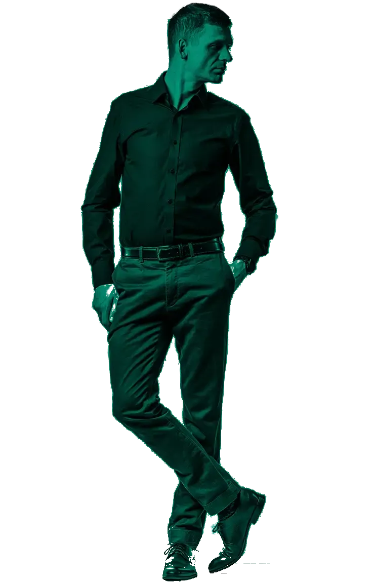 Maciej Brzana, portret w zielonej tonacji